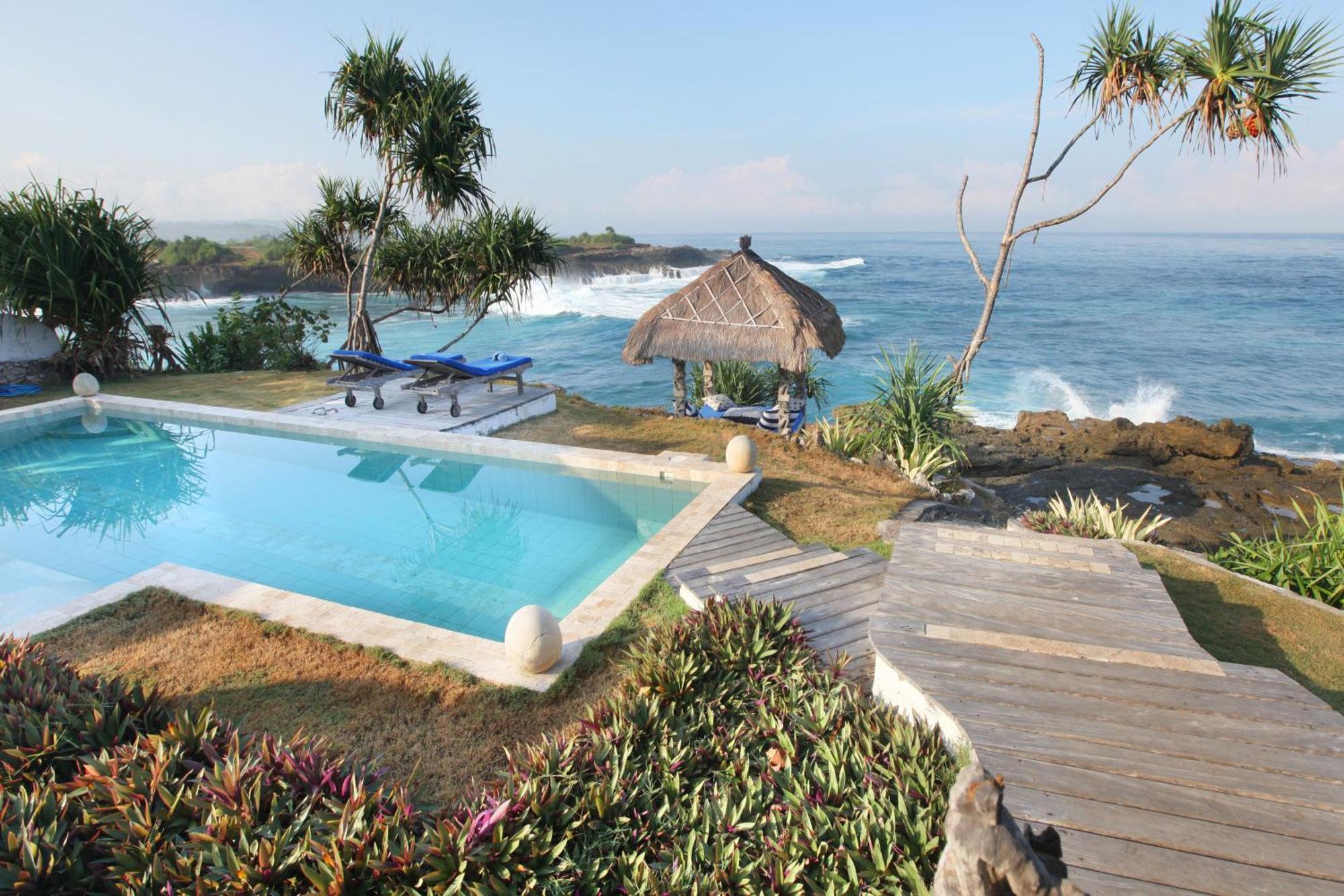 Villa Lumba Lumba - Oceanfront & Spectacular View! Nusa Lembongan  Exterior photo